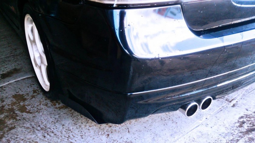 Элероны на бампер 2114