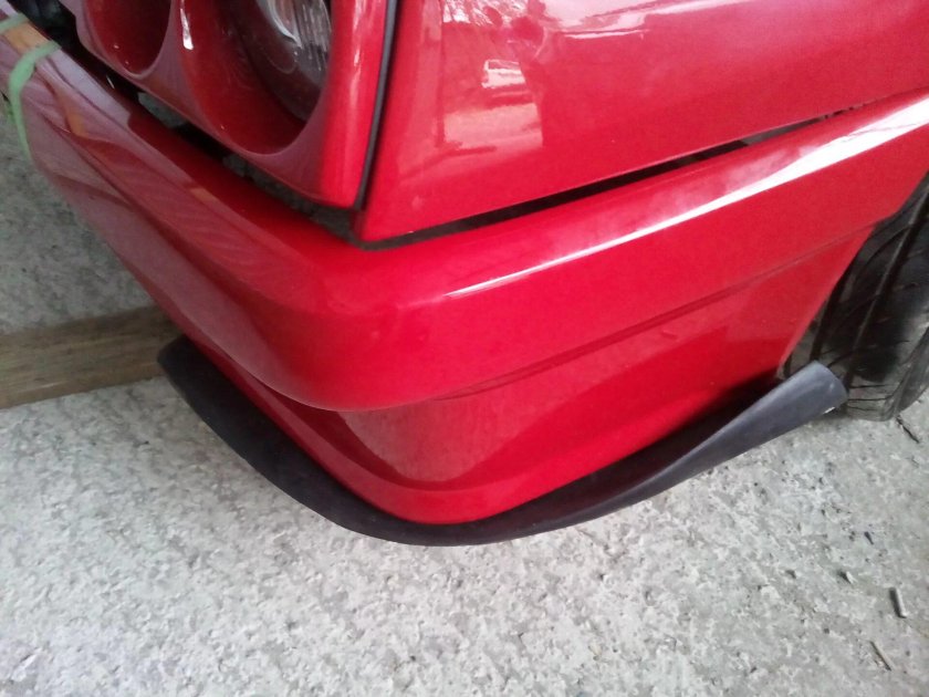 Элероны заднего бампера