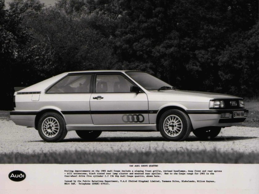 Audi Coupe quattro 1985