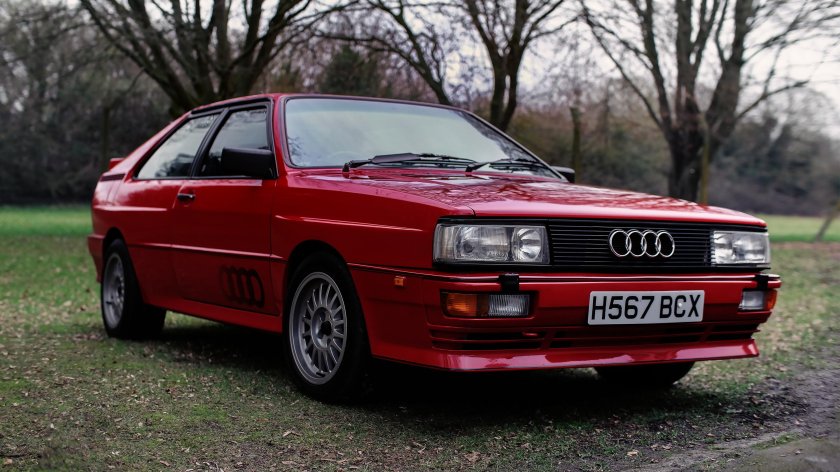 Audi Coupe quattro 1981