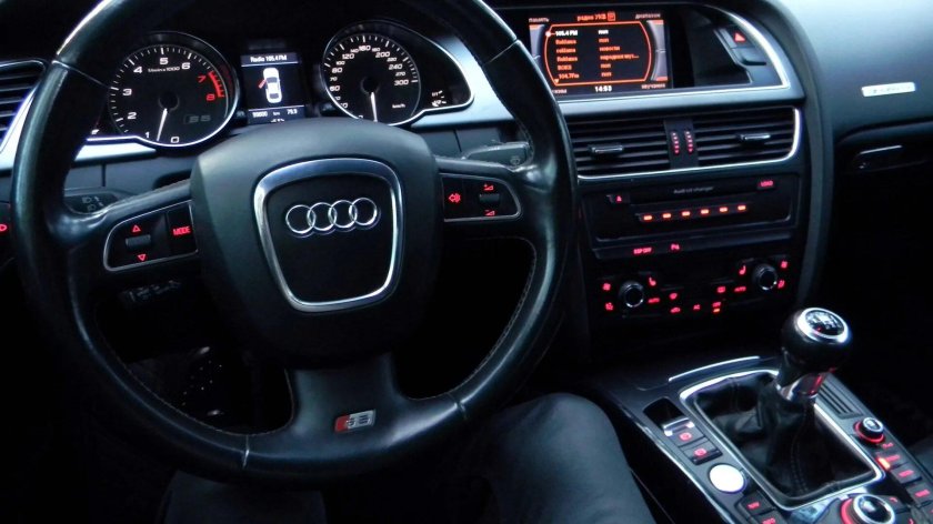 Ауди а4 2008 салон