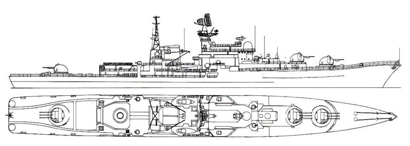 Эсминец проекта 956 Сарыч