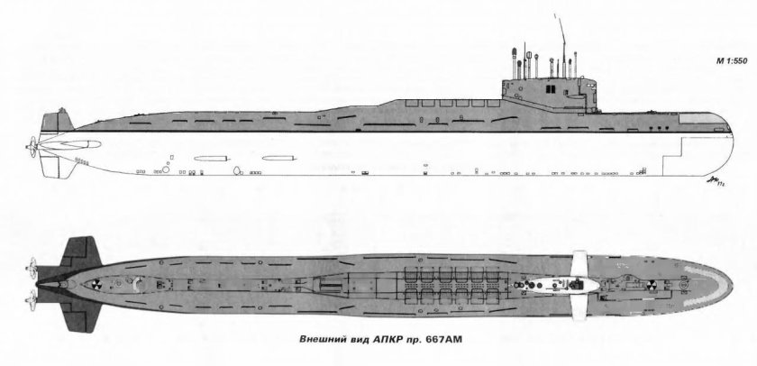 Подводные лодки проекта 667а «навага»