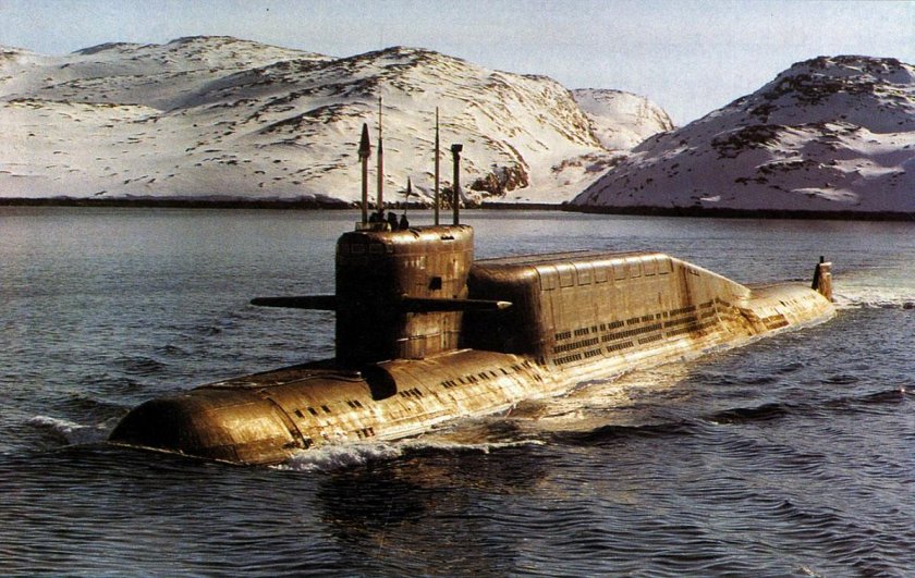 Подводная лодка 667бдр кальмар