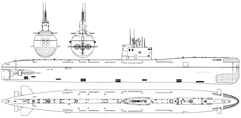 Подводная лодка к-278 комсомолец