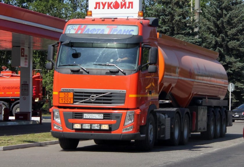 Volvo FH бензовоз