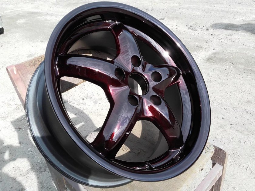 Порошковая краска Кэнди хром