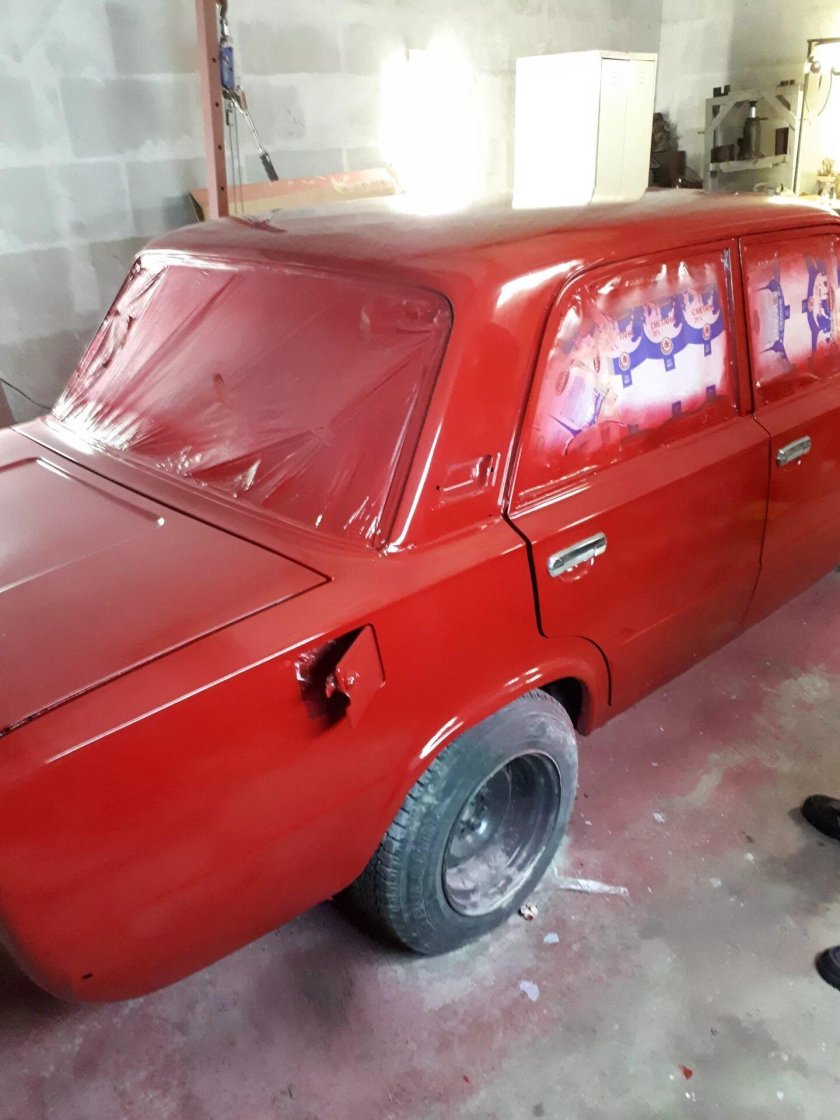 ВАЗ 2107 краска