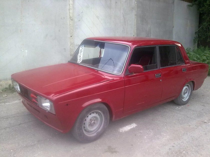 ВАЗ 2107 вишня 127
