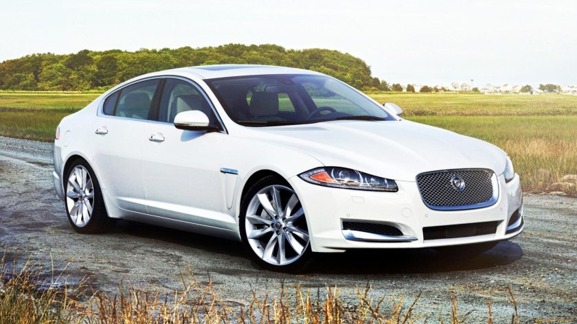Jaguar xf 2013 белый