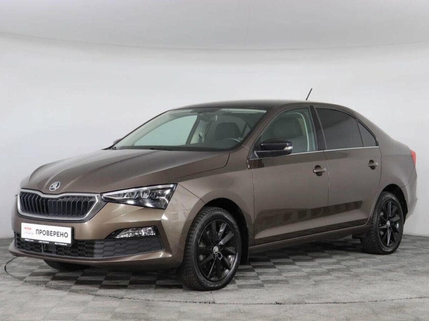 Серый Skoda Rapid II 1.6 at (110 л.с.) с пробегом