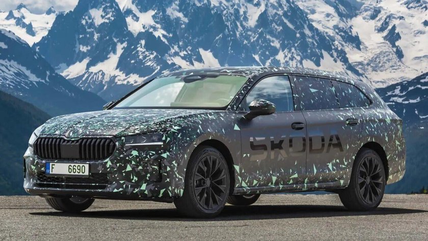 Новый Skoda Superb 2024