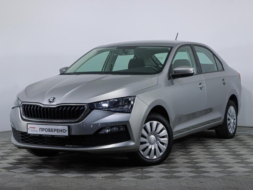 Серый Skoda Rapid II 1.6 at (110 л.с.) с пробегом