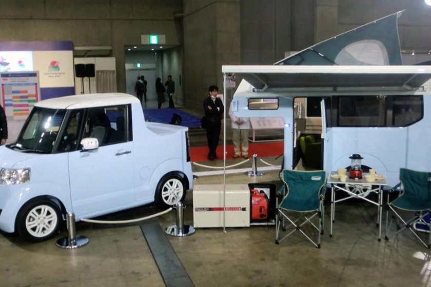 Honda n Box Camper
