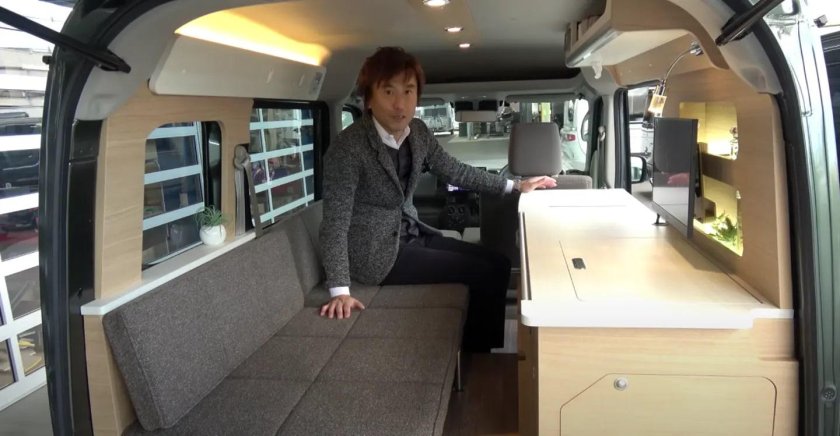 Раскладной автодом трансформер