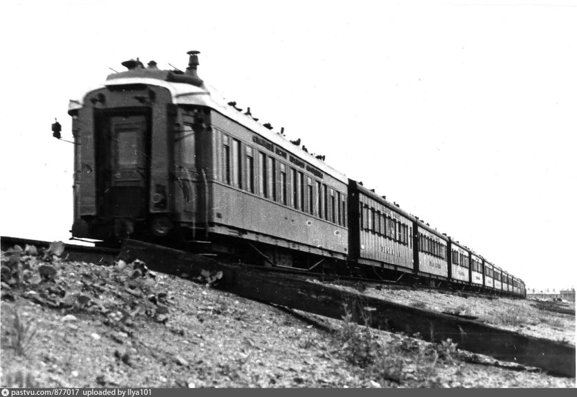 Поезд «красная стрела» в 1931 году