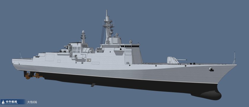 Тип 055 эсминец китай