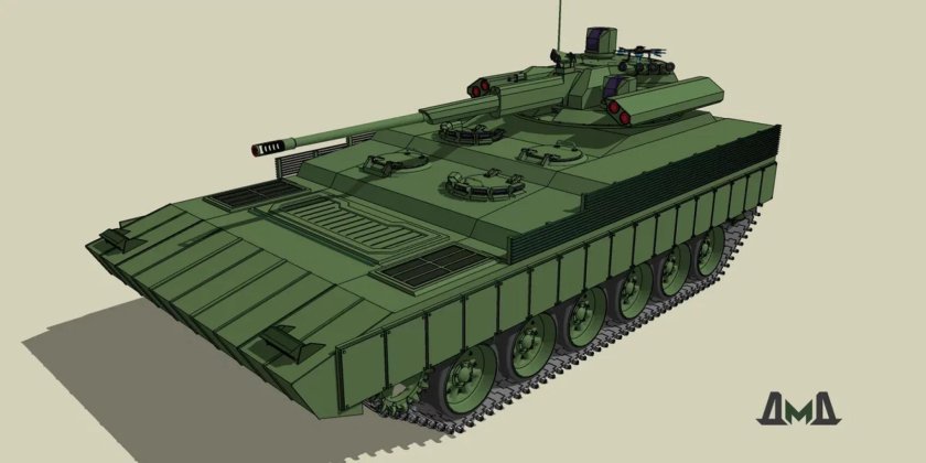 Тяжелый БМП БМТ-72