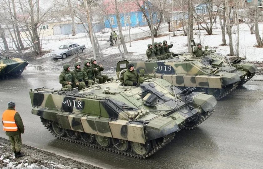 БМО-1 Боевая машина огнеметчиков