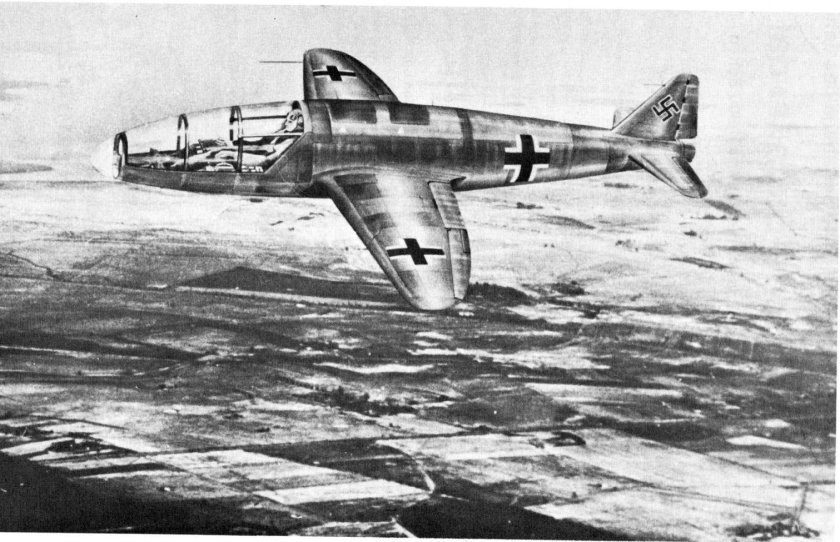 Реактивный самолёт Heinkel he 176