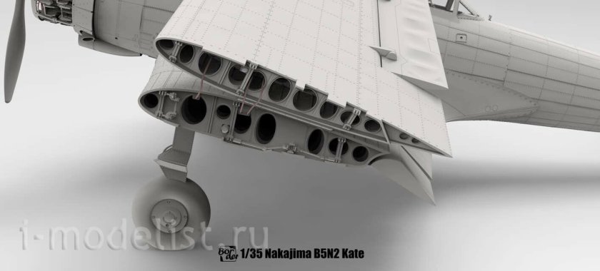 Сборная модель японского авианосца Akagi с летной палубой 1/35 border model BS-002