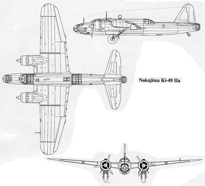 Nakajima ki-49 Donryu