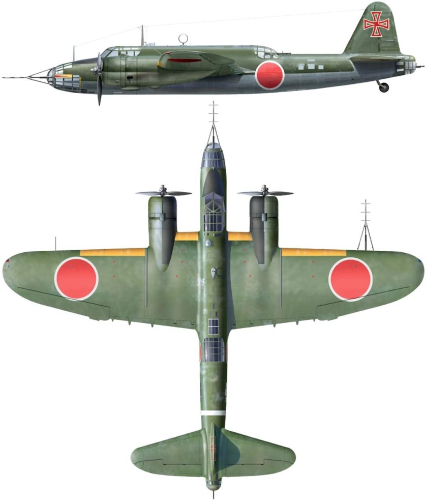 Бомбардировщики японии второй мировой войны