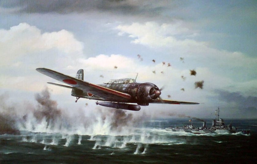 Японский торпедоносец Nakajima b5n