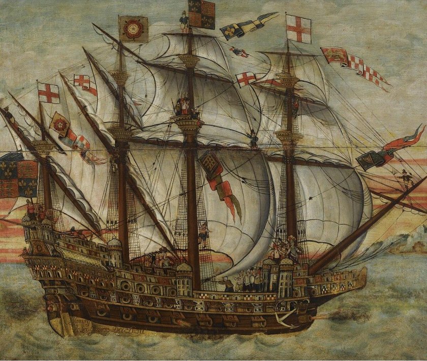 Английский Галеон 16 века