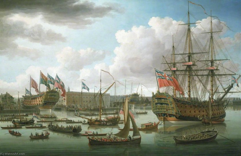 HMS Royal George 1756