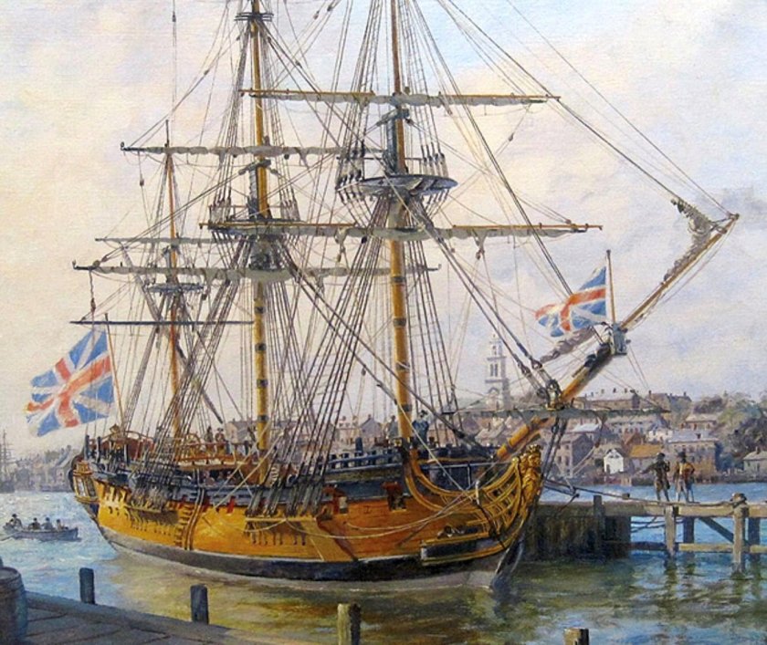 Три святителя линейный корабль, 1838