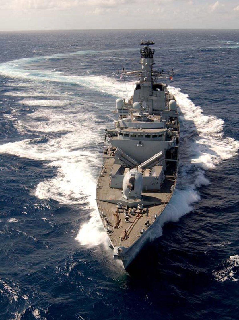 Фрегат hms northumberland