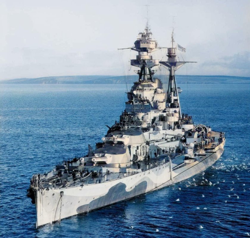 Линкор HMS Rodney