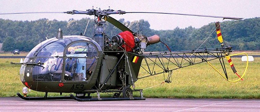 Alouette 2 вертолет