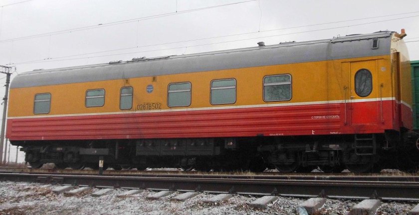Вагон сопровождения модель 61-4484