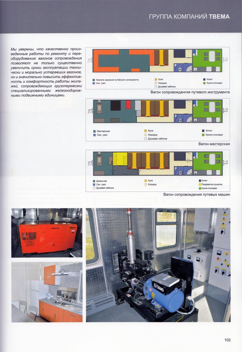Вагон модуль сопровождения