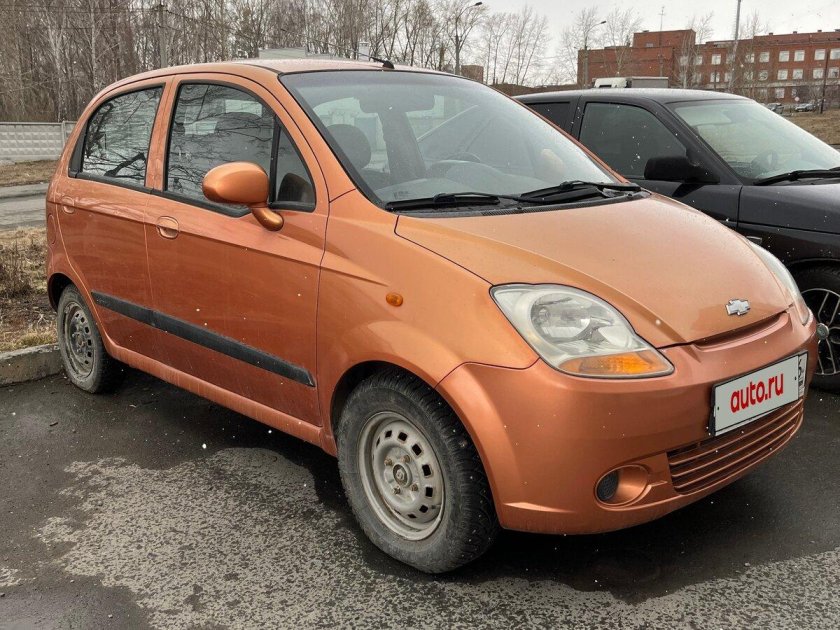 Шевроле спарк 2006 оранжевый
