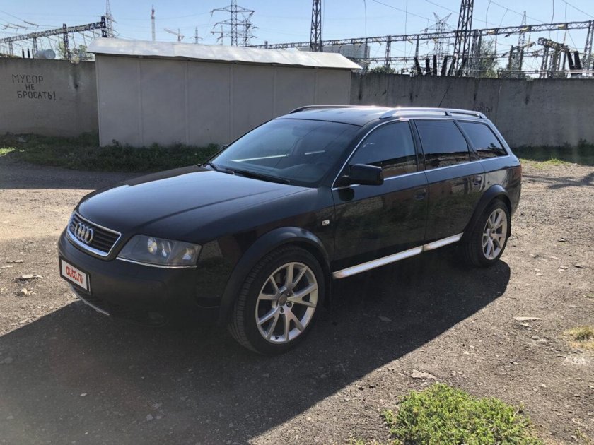 Audi Allroad a6 2003 черная