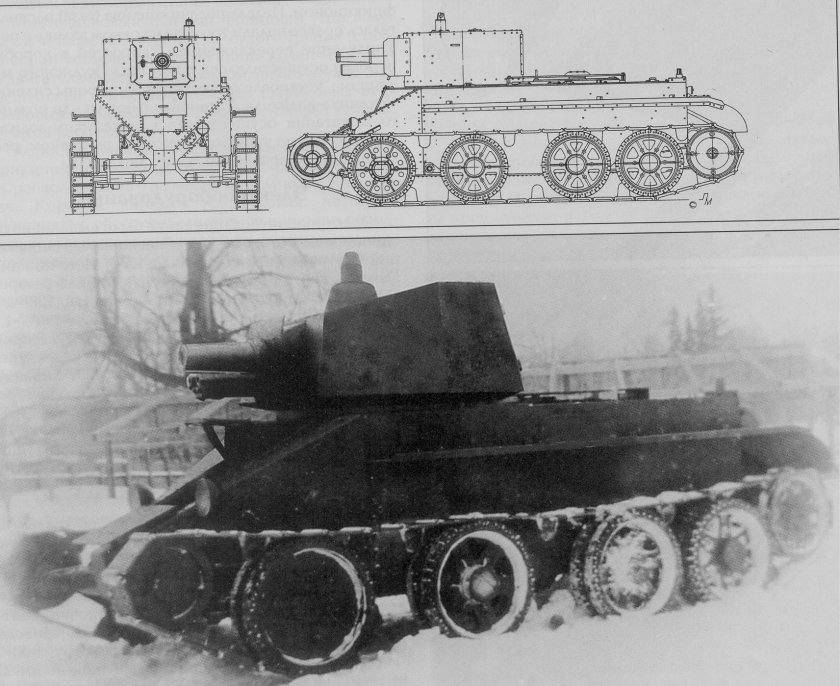 БТ-2 С пушкой 76, 2 мм