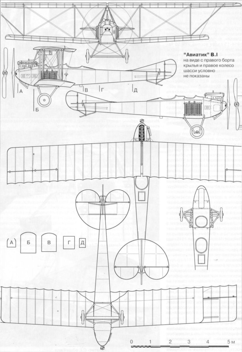 Самолет Авиатика 890у чертежи