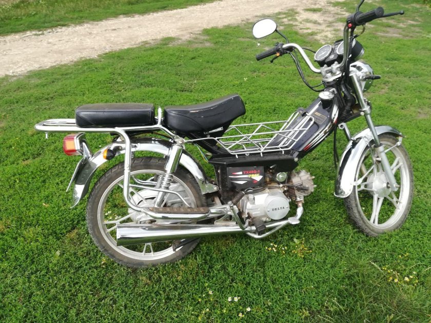 Дельта 4т. Мопед Delta