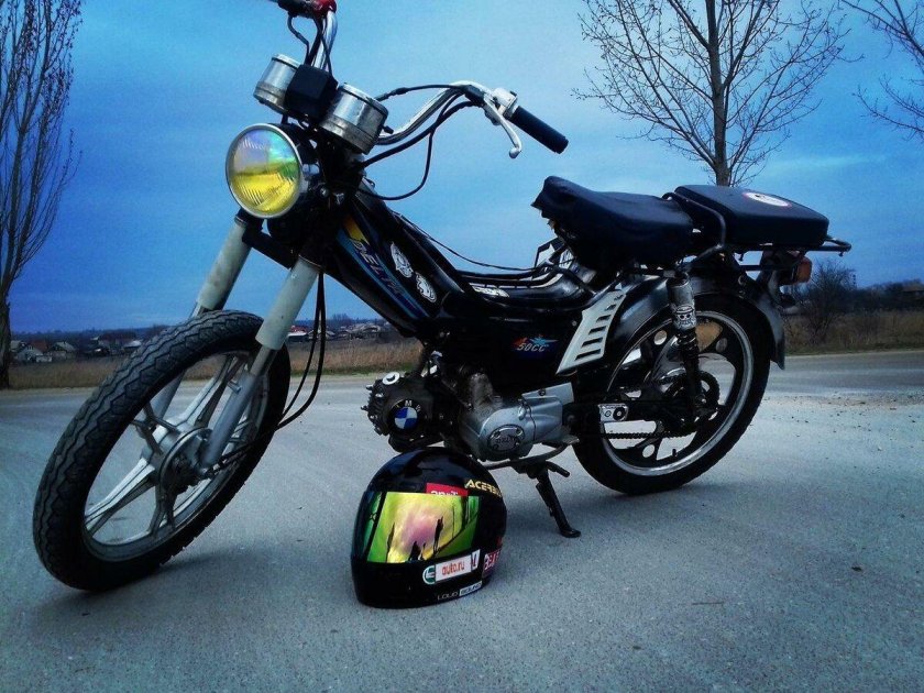 Дельта 2008 года мопед