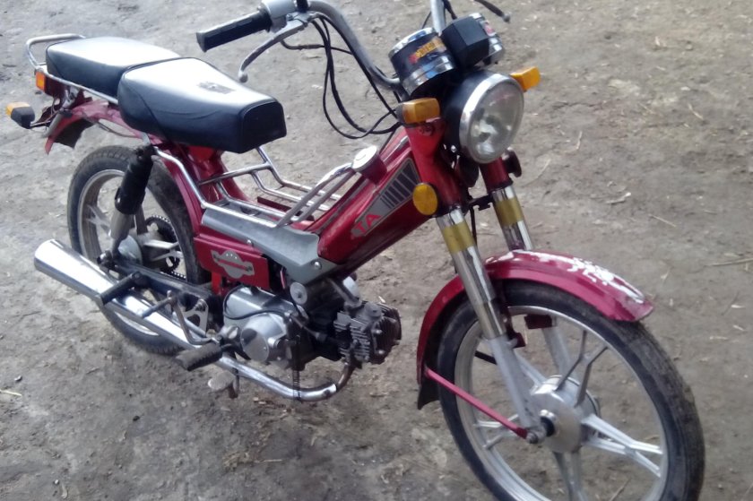 Дельта 4т. Мопед Delta