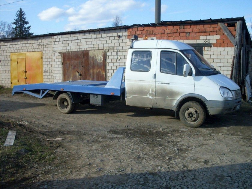 Эвакуатор Газель 33022