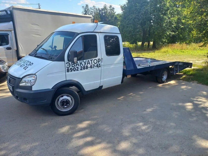 Газель белая эвакуатор