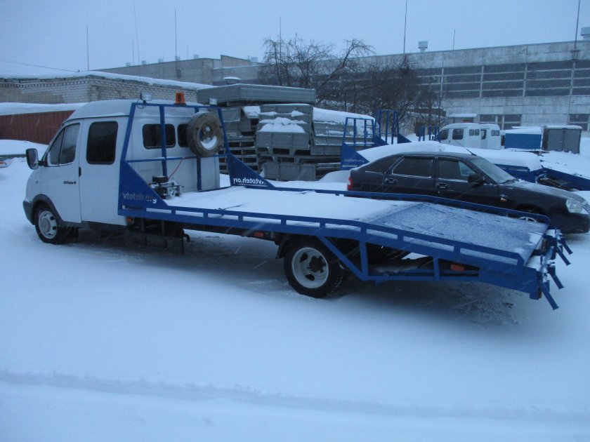 Эвакуаторная платформа Газель фермер