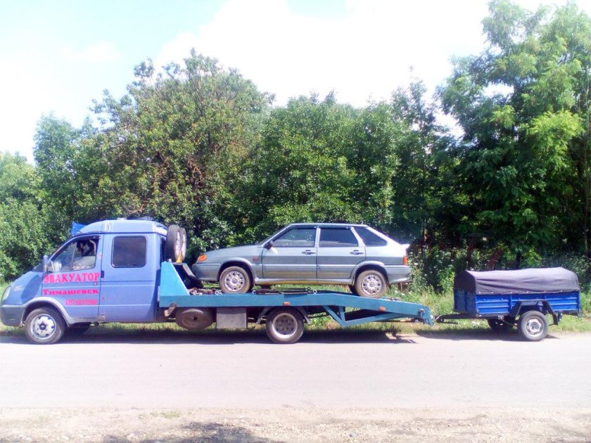 ГАЗ 33023 эвакуатор