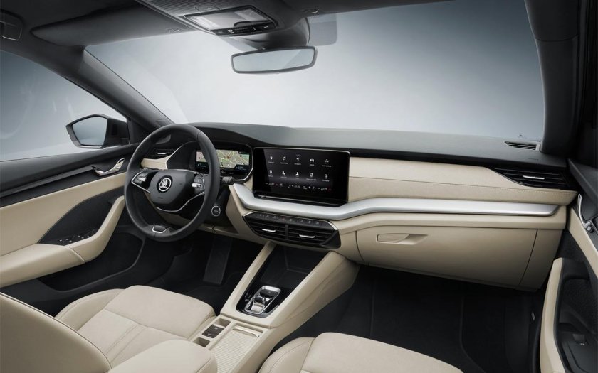 Škoda Octavia 2021 салон