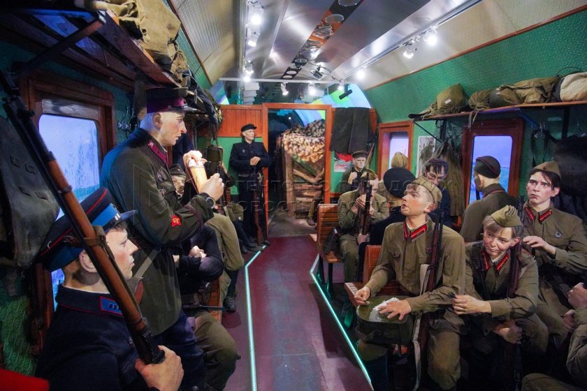 Поезд Победы иммерсивный музей
