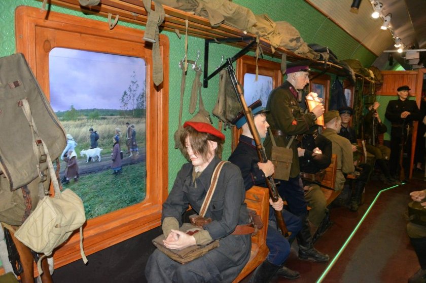 Поезд Победы экспозиция